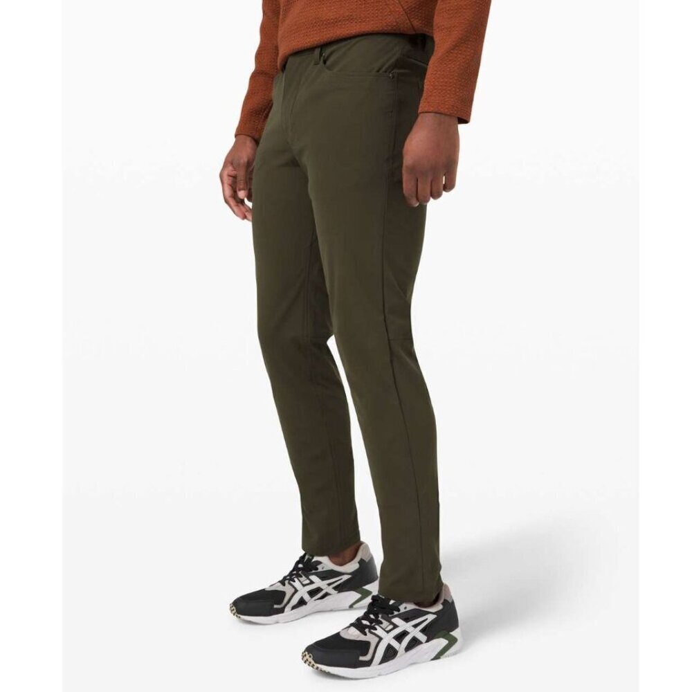 Lululemon ABC Pant Slim 28" *Warpstreme Dark Olive Size 33